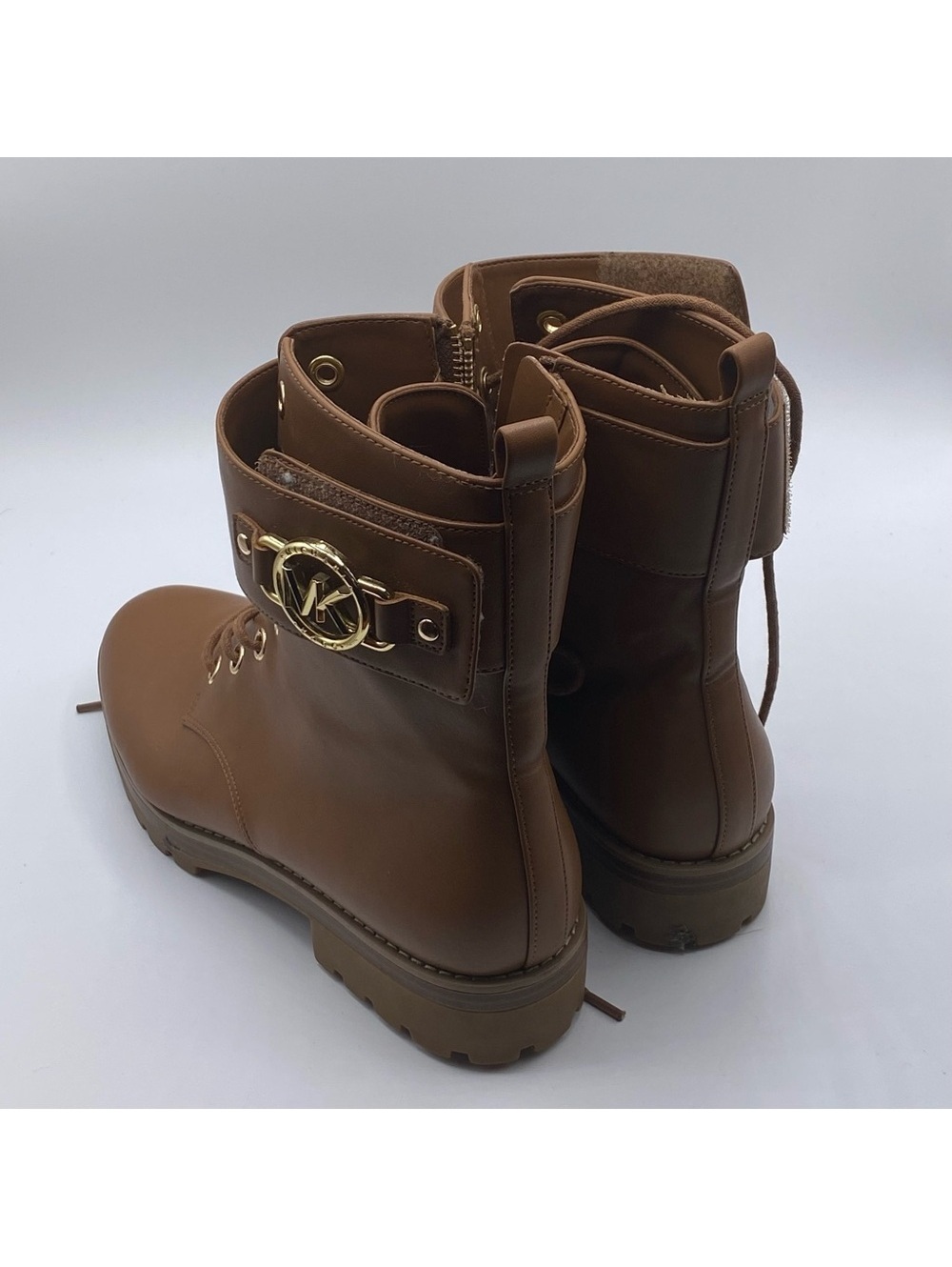 Michael Kors Brown Leather Boots - Picture 4 of 4
